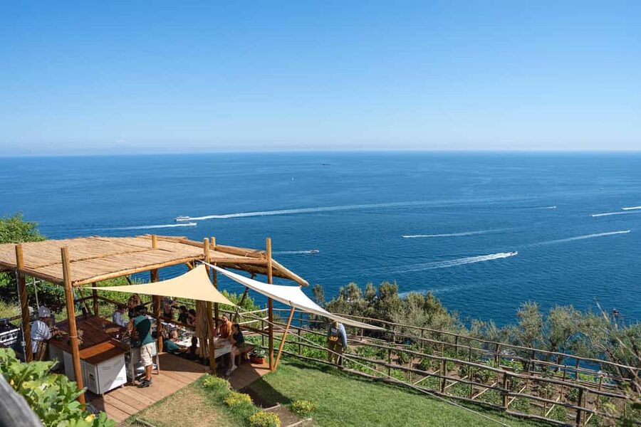 Amalfi Coast: Pizza & Mozzarella Class with Farmhouse visit - Touring the lemon grove and vegetable garden