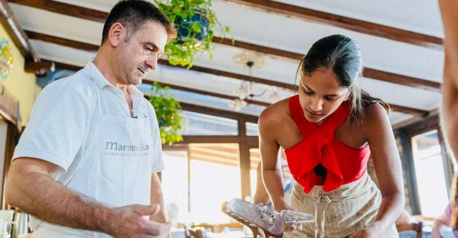 Amalfi: Mozzarella, Fettuccine, and Tiramisù Cooking Class - Price, timing, and booking flexibility