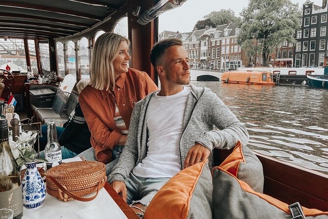 Amsterdam Canal Cruise in Classic Salon Boat With Drinks and Cheese - Price: reasonable for a short canal experience