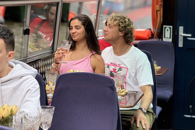 Amsterdam Cheese and Wine Canal Cruise - The Amstel, Amstel Church, and Skinny Bridge
