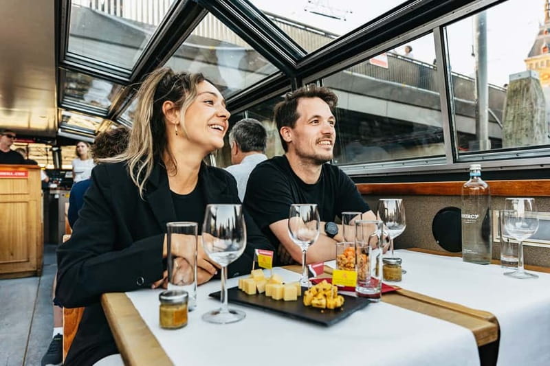 Amsterdam: Cozy Cheese & Wine Cruise Tasting Experience - Passing the Anne Frank House by water