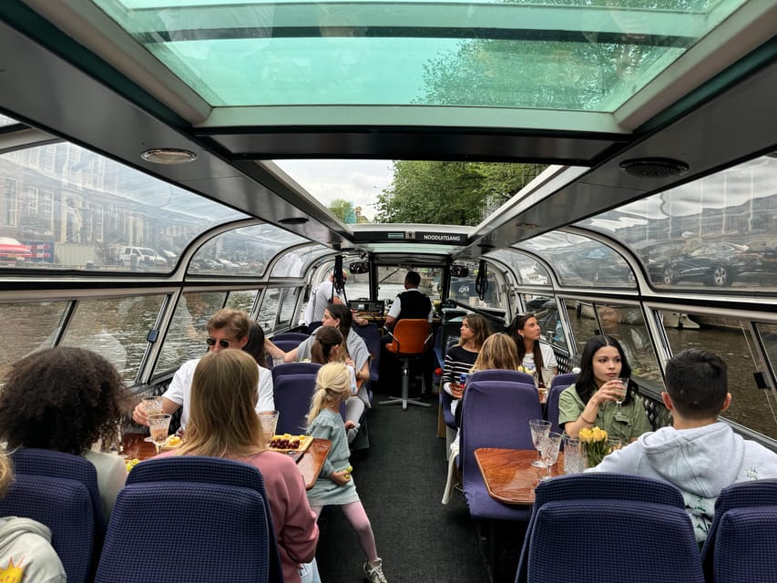 Amsterdam: Luxury Cheese & Wine Canal Cruise - The Guide Can Shape the Whole Hour