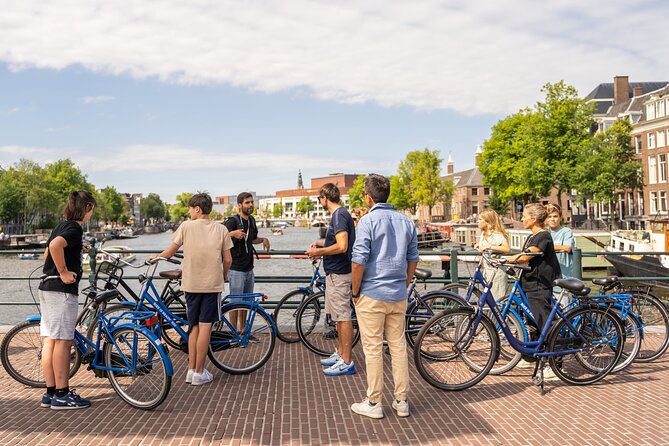 Amsterdam Small-Group Bike Tour With Canal Cruise, Drinks, Cheese - Museumplein and Vondelpark