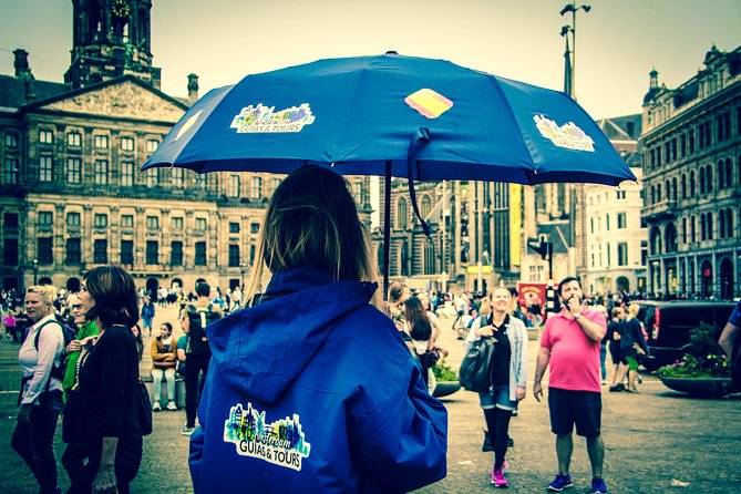 Amsterdam Walking Tour and Cruise with Drinks and Cheese Tasting - Dam Square and the city’s main symbols