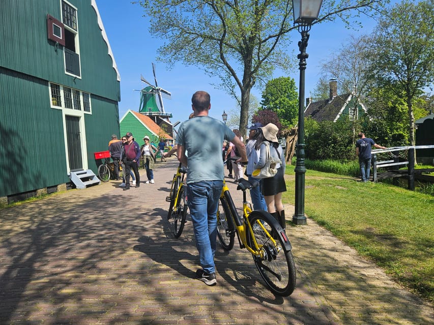 Amsterdam: Zaanse Schans E-Bike Tour with Windmills & Cheese - What the $93 price gets you