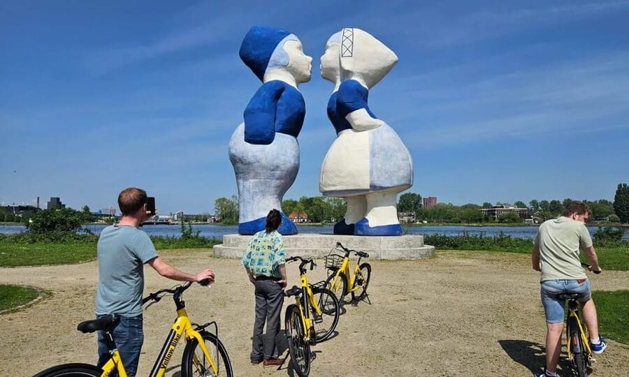 Amsterdam: Zaanse Schans E-Bike Tour with Windmills & Cheese - D’Admiraal Windmill and North Amsterdam