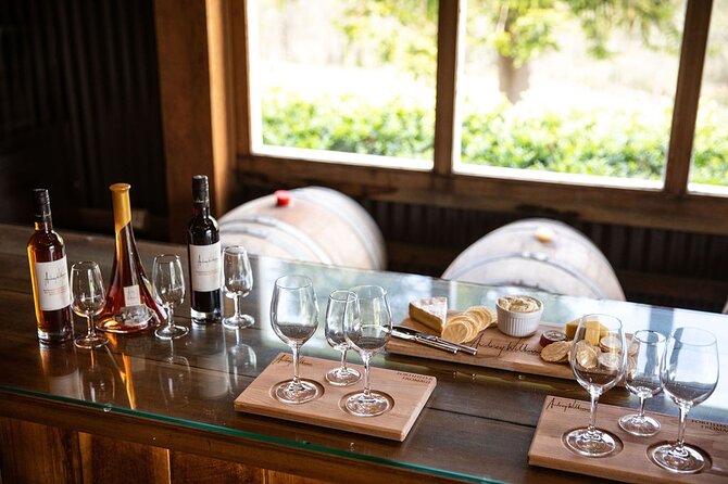 Audrey Wilkinson Vineyard: Fromage and Fortified Wine Experience - Is $57.38 per person good value?