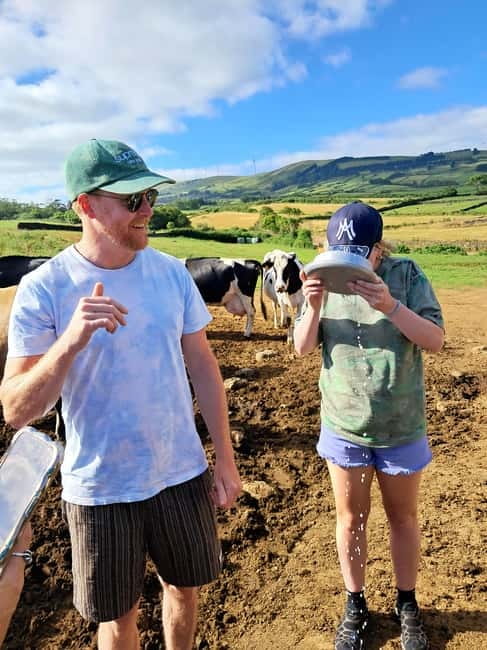 Azores: Dairy Farm Tour - From Angra do Heroísmo to the countryside