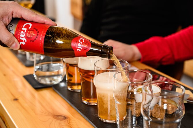 Beer Tasting Evening Experience in Athens with Greek Cheeses - Five Greek beers beneath the Acropolis