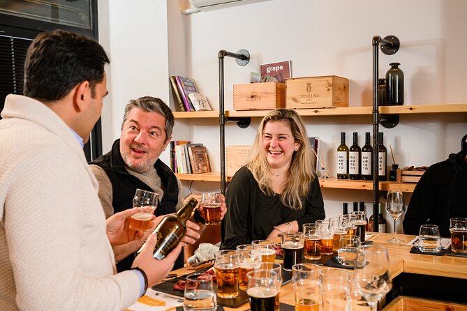Beer Tasting Evening Experience in Athens with Greek Cheeses - Five cheeses, Kalamata olives, and crisp rusks