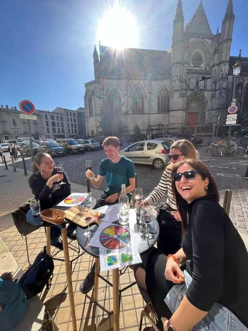 Blind Tasting: 4 Bordeaux Natural Wine + Cheese experience - Local Organic Bottles From Family Chateaux