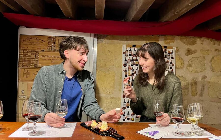 Bordeaux wines : tasting with 4 white wines and cheeses - One hour or 75 minutes: check the schedule