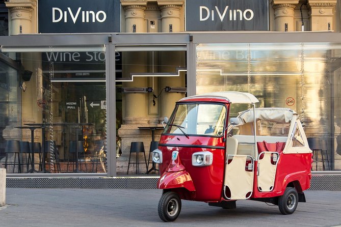 Budapest Private Tuk Tuk Tour with Wine Tasting and Cheese Platter - Budapest by tuk tuk: the key points