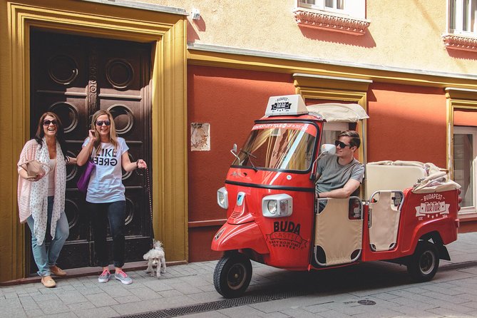 Budapest Private Tuk Tuk Tour with Wine Tasting and Cheese Platter - Finishing at DiVino with Hungarian wine