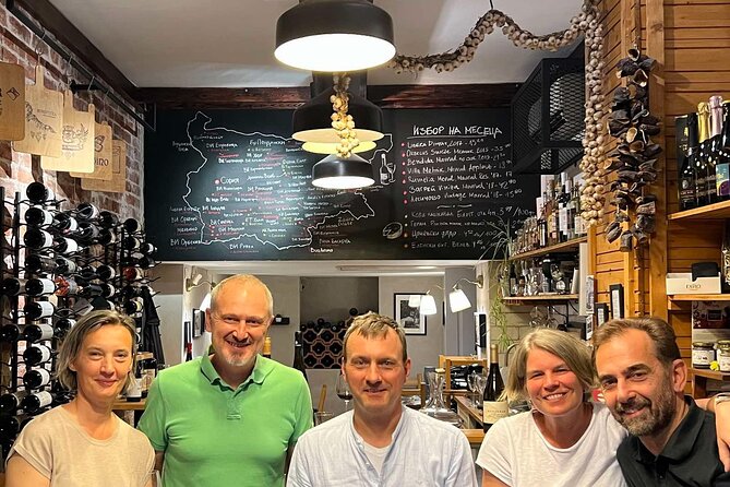 Bulgarian Wine and Cheese Tasting - Five Bulgarian Wines in One Sofia Shop