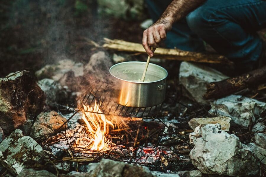 Chamonix: Sunset Hike & Fondue in the Alpine Land with Guide - The headlamp descent after dark