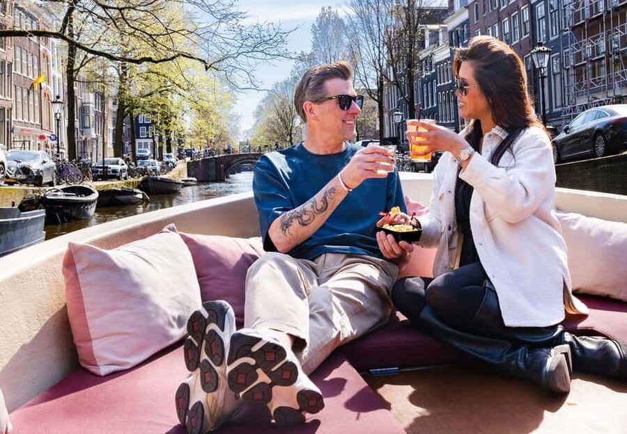 Cheese & Drinks Guided Amsterdam Boat Tour, All Inclusive - Key points at a glance