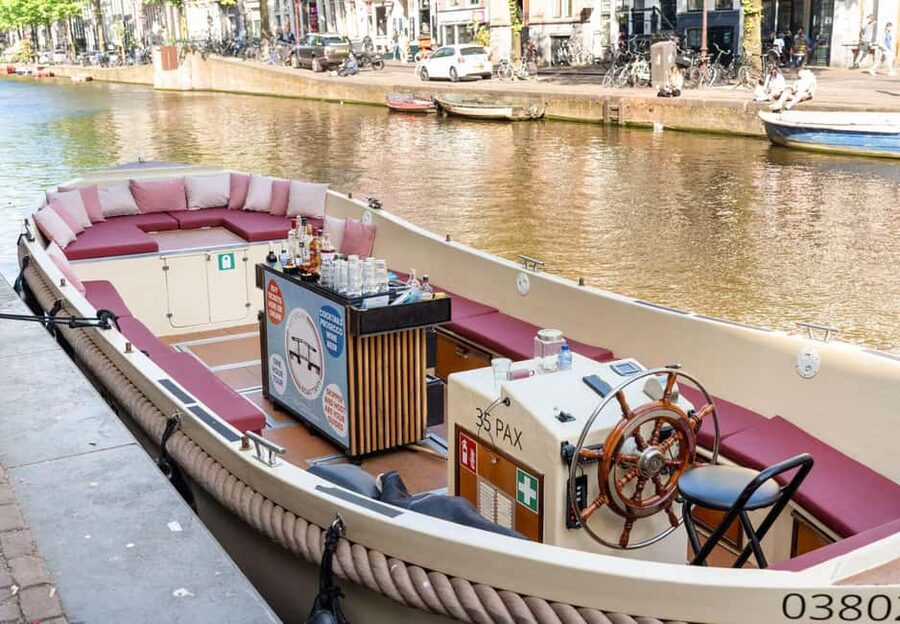 Cheese & Drinks Guided Amsterdam Boat Tour, All Inclusive - The Maritime Museum and Stopera