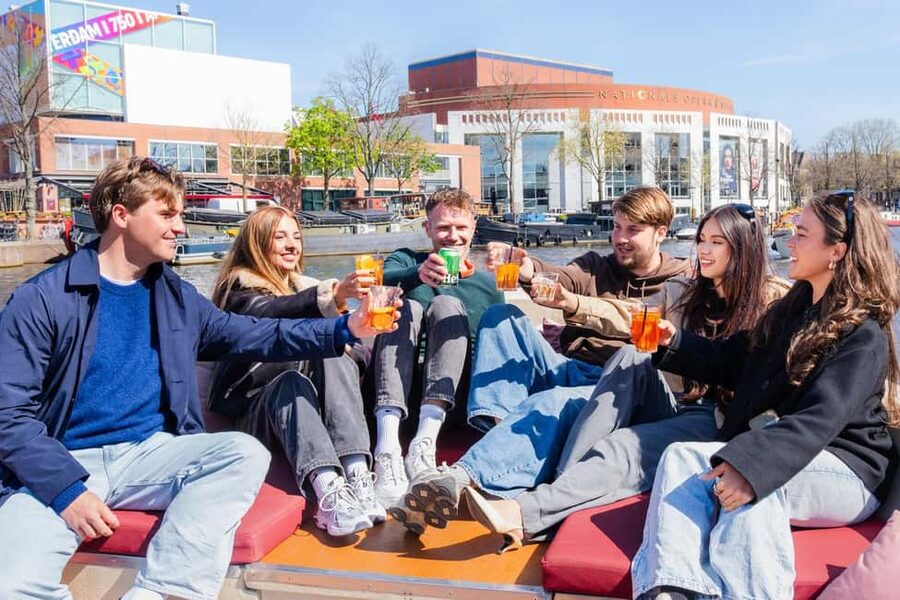 Cheese & Drinks Guided Amsterdam Boat Tour, All Inclusive - Cheese, drinks, and the onboard mood