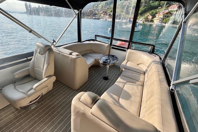 Cheese platter by Boat on Lake Thun, Interlaken - What the one-hour format really means