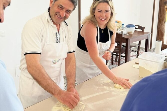 Cooking class with Pasta, mozzarella and Tiramisu with wine - A farm kitchen above the Amalfi Coast
