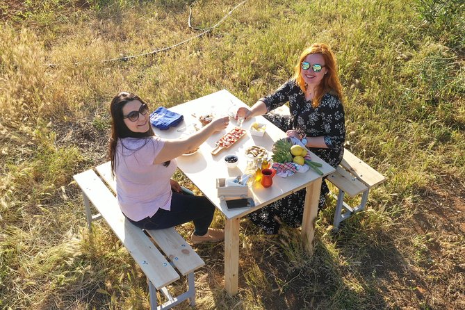Cretan Farm Tour with Cheese-Making, Olive Oil Tasting & Picnic - A picnic of Cretan pastries, greens, and raki