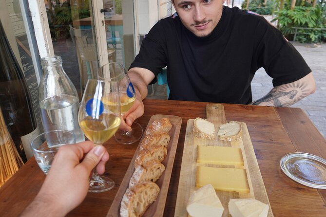 Discover our Terroirs and Tasting Cheese and Wine - Three French wines, with the selection changing by day