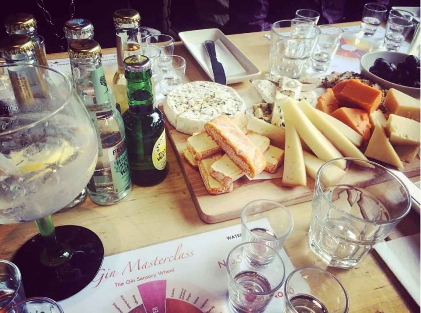 Distillery Masterclass - 8 Scottish gins paired with cheeses - Eight Scottish gins, eight cheeses, one useful lesson