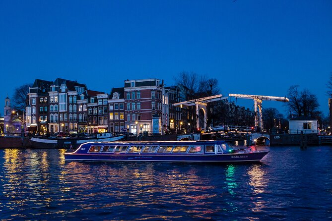Evening Canal Cruise in Amsterdam with Wine & Cheese Option - The audio guide is useful, but not foolproof
