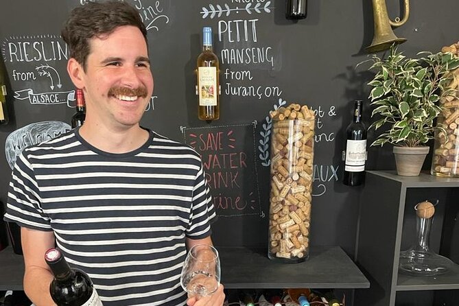 French Wine, Champagne And Cheese Tasting Paris SECRET WINE DOOR - A French wine lesson behind a small Paris shop