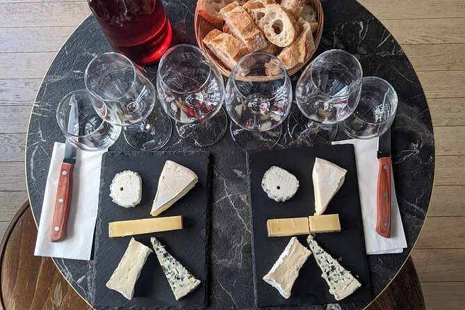 French Wine, Champagne And Cheese Tasting Paris SECRET WINE DOOR - Why the cheese pairings matter