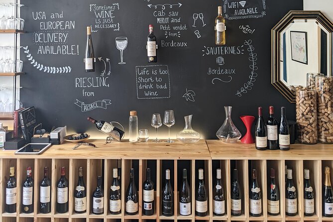 French Wine, Champagne And Cheese Tasting Paris SECRET WINE DOOR - What the $99.16 price really buys you