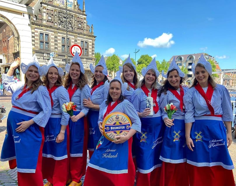 From Amsterdam; Alkmaar Cheese market & Zaanse Schans - Group size and guide style matter here