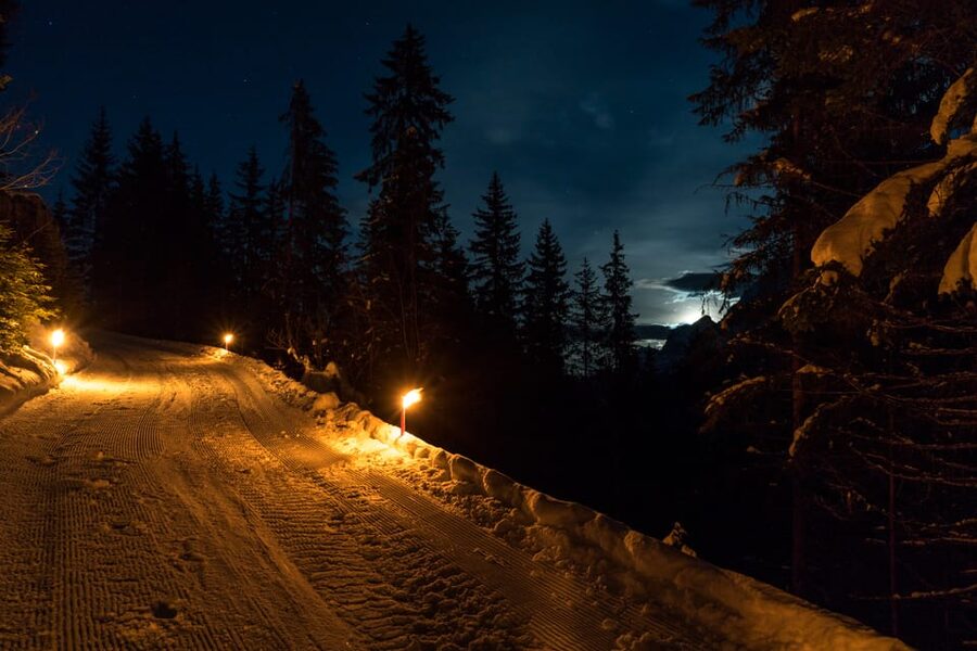 From Interlaken: Night Sledding with Cheese Fondue Dinner - Clothing can make or break the evening