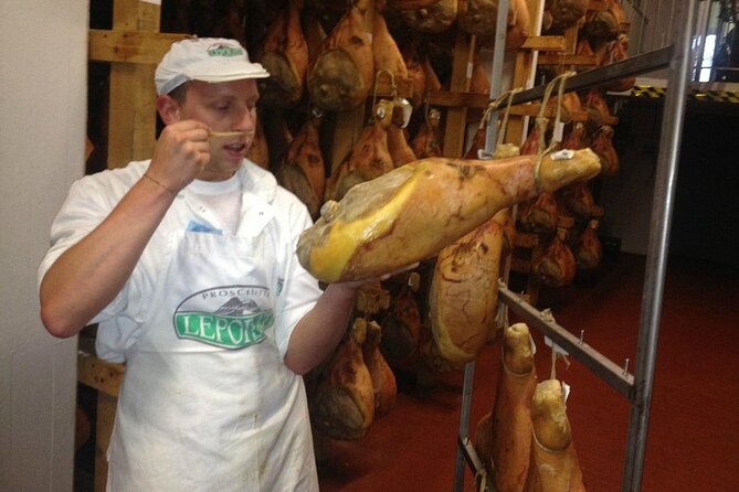 From Parma: Parmigiano,Prosciutto and winery Tour and tasting - Guide quality and group size