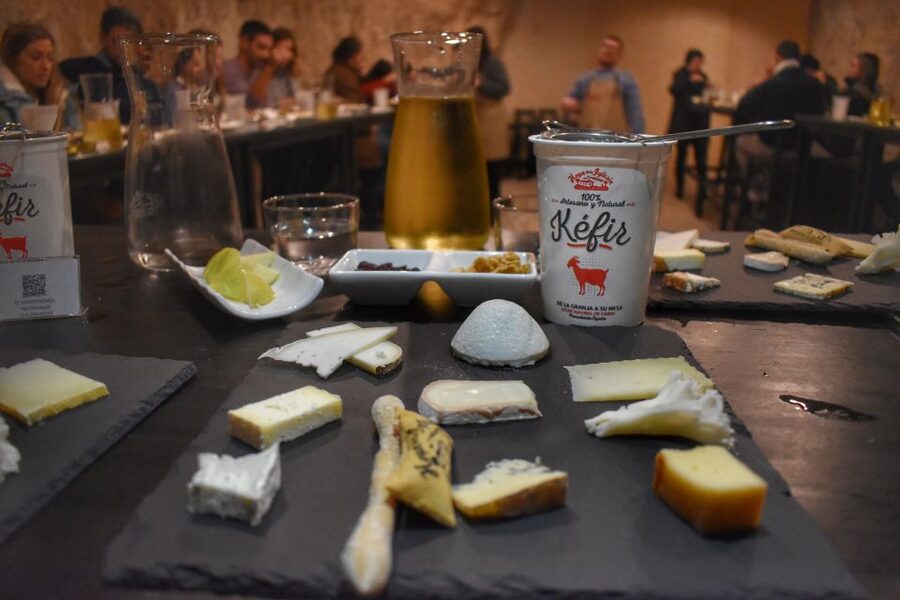 From Valencia: Guided Cheese Factory Tour with Wine Tasting - The Pedrones cheese factory