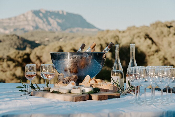 Full-Day Wine and Cheese Tour around Aix-en-Provence from Marseille - The morning winery and Sainte-Victoire views