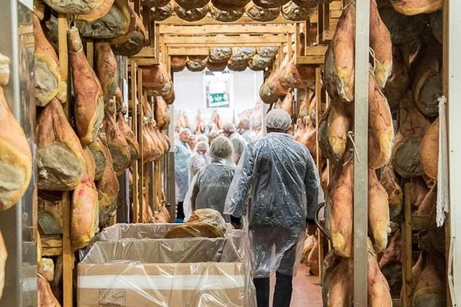 Guided group tour TastyBus: Parmesan Cheese and Parma Ham - The full-day route adds lunch and traditional balsamic vinegar