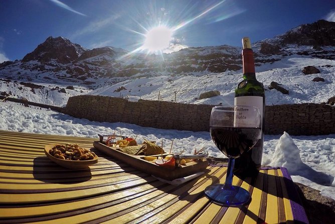 Half Day Private Trip to Valle Nevado with Cheese and Wine Carbon Neutral trip - Yerba Loca lookout and the first condor search