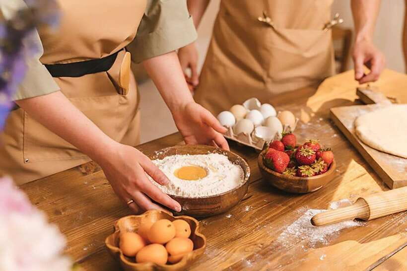 Hong Kong DIY Baking Workshop - Hokkaido Baked Cheese Tart - Finding BYO Bake Your Own in Mira Place 1