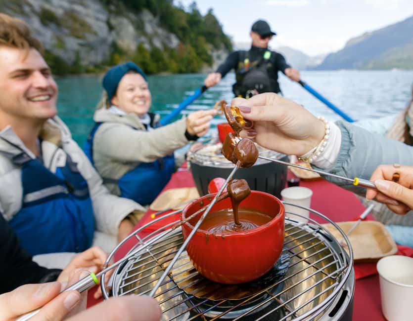 Interlaken: Chocolate Fondue Float - Chocolate, wine, and a slow ride across the lake