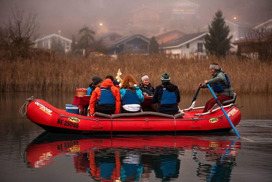 Interlaken: Raclette Rafting - The return and the parking question