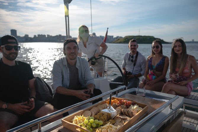 JFarwell Private Yacht Wine & Cheese Sunset Sail - Halifax Harbour as the Evening View