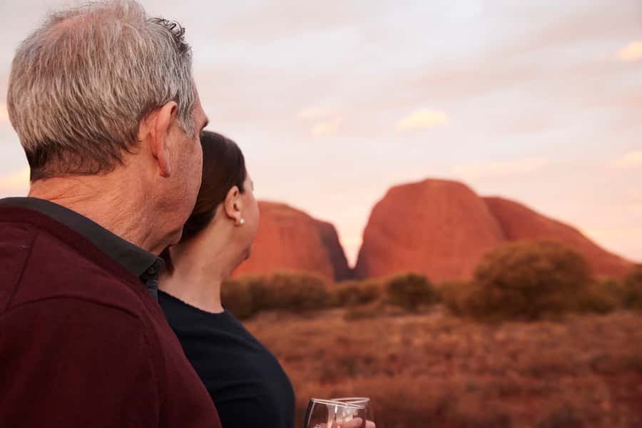 Kata Tjuṯa Sunset Tour with Sparkling Wine and Cheeseboard - What you actually see and what you do not