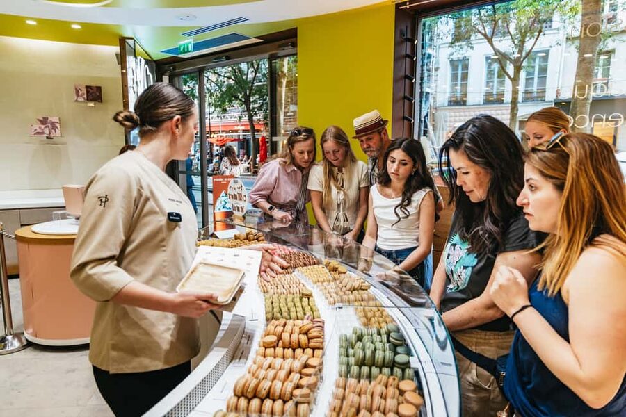 Le Marais Walking Food Tour with Cheese, Wine & Pastries - Marché des Enfants Rouges and the market stop