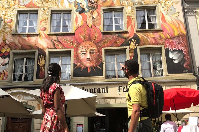 Lucerne Walking tour and Cheese Tasting - Walking beside Lake Lucerne toward cheese
