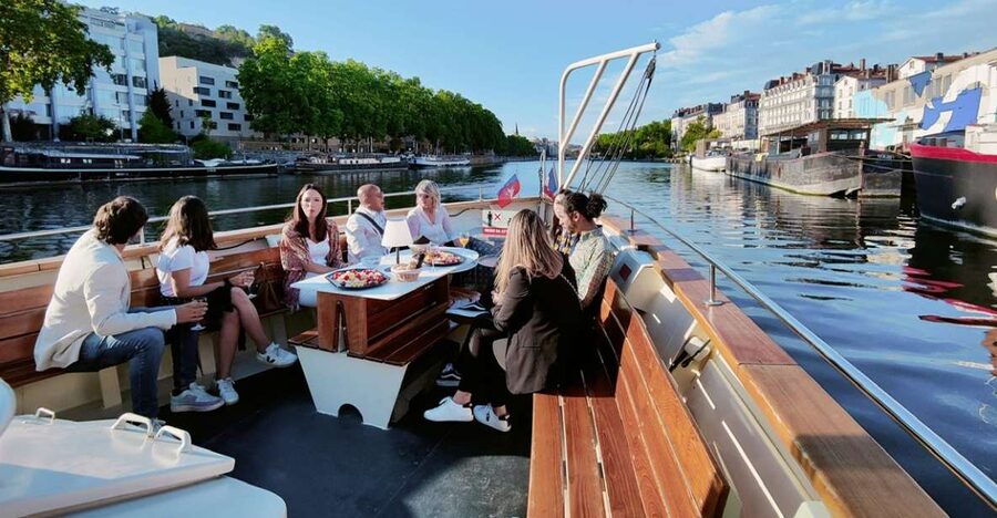 Lyon: City Cruise with Charcuterie, Cheese, and Wine - Key points to know before boarding
