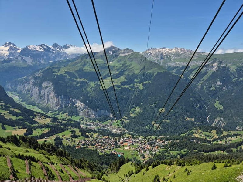 Männlichen: Cheese and Chocolate Tasting on Mountain Summit - The 360-degree summit view