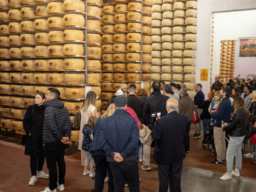 Maranello: Parmesan Factory Tasting & Tour near Modena - Inside the Copper Cauldrons and Production Room