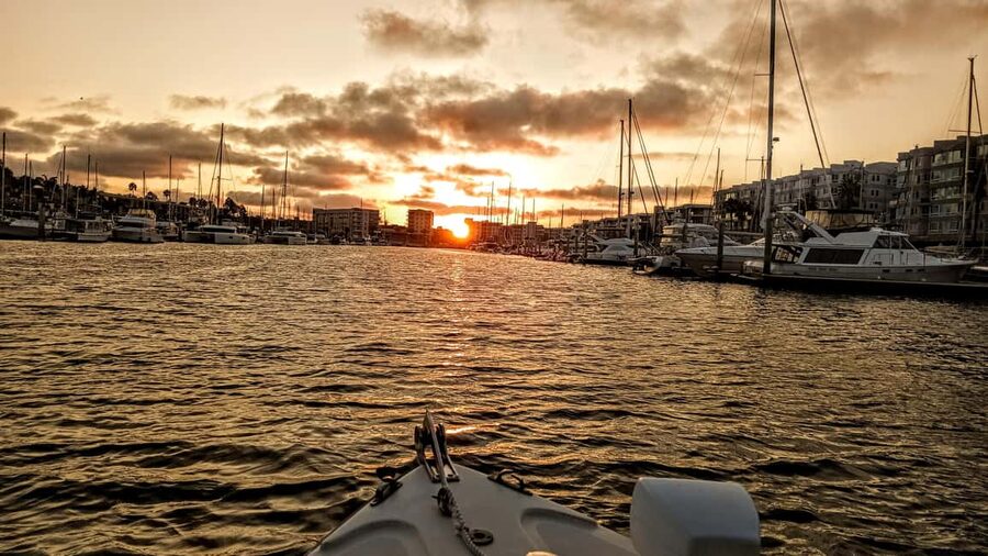 Marina Del Rey: Romantic Cruise, Wine, Cheese, Sealions - Captain Shaun Alexander and the guided route